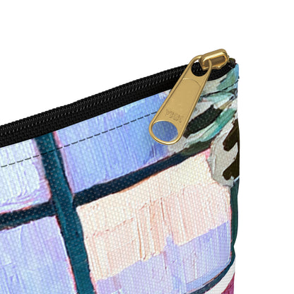 Woman on Couch Accessory Pouch
