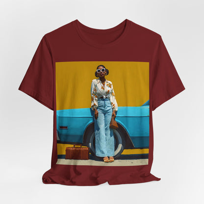 Retro Blue Classic Shirt