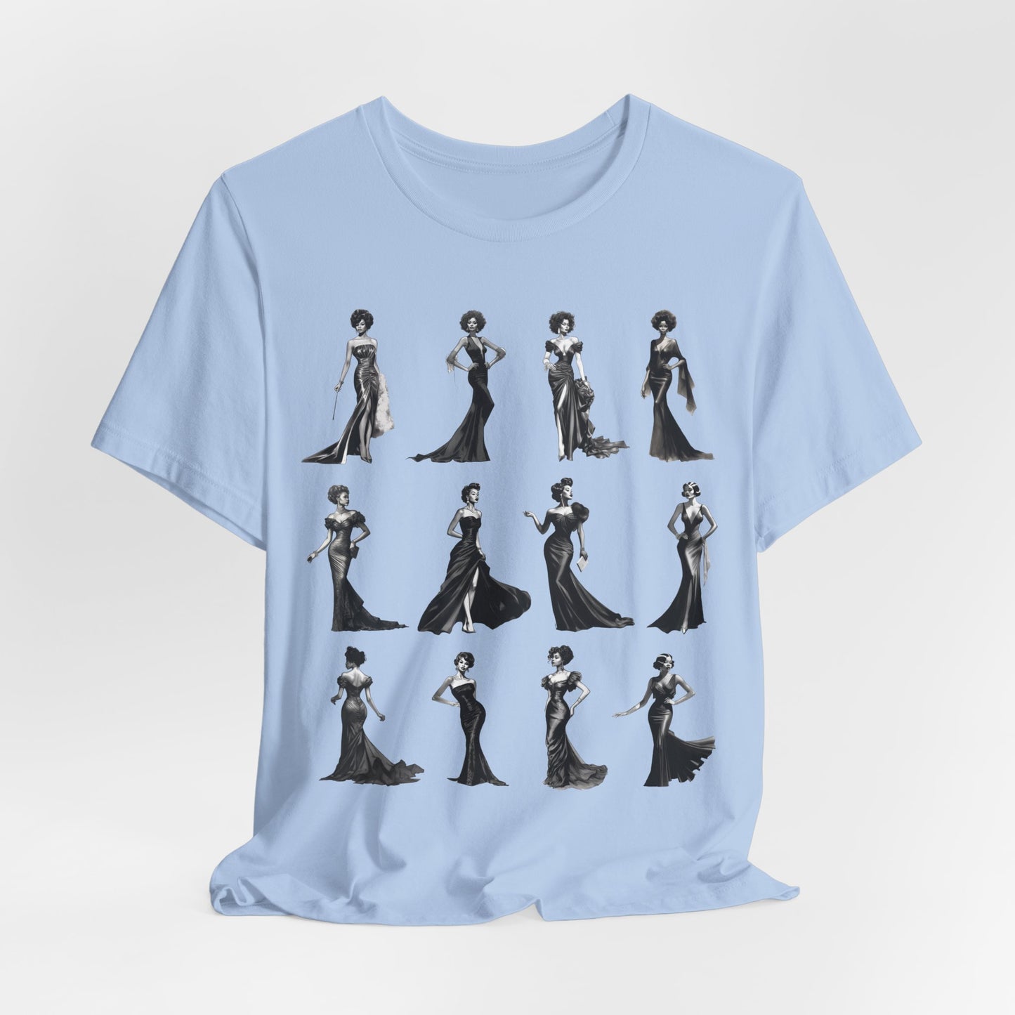 Black Dress Glamour T-shirt