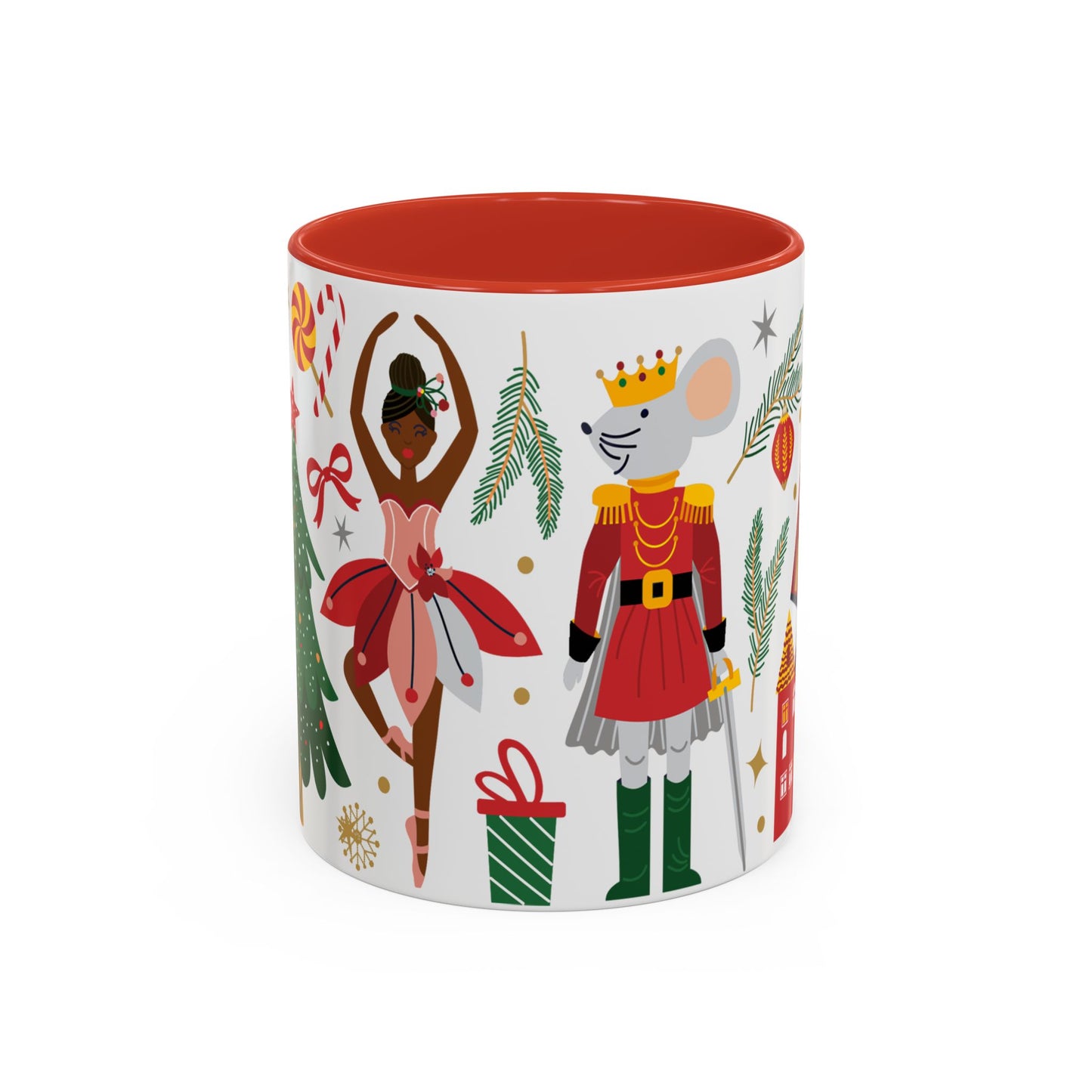 Nutcracker Ballet Accent Mug