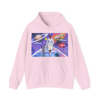 Afrofuturist Spacewalk Hoodie