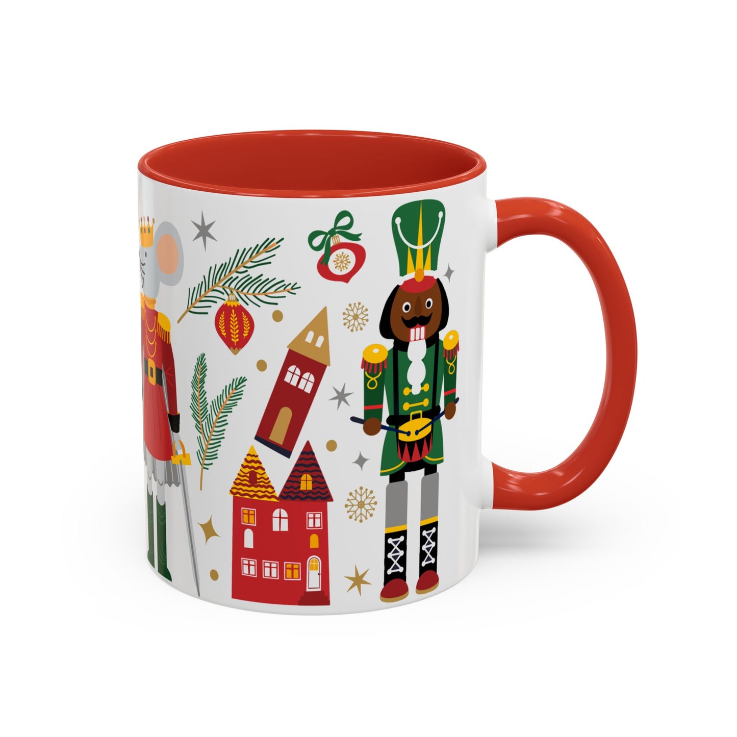 Nutcracker Ballet Accent Mug