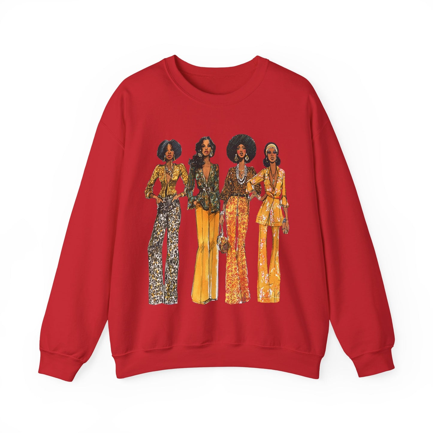 70s Animal Prints Sweatshirt