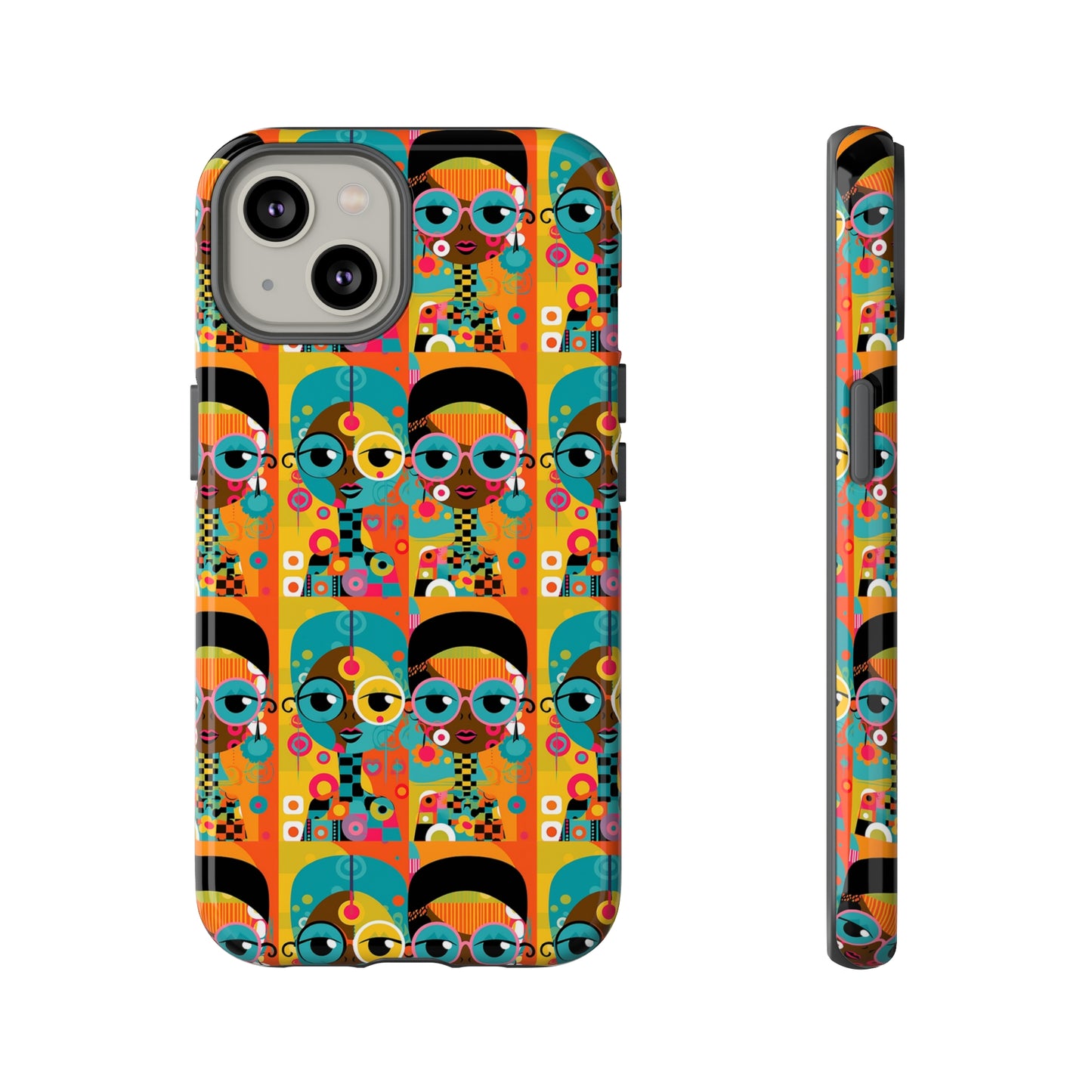 Abstract Duo Phone Case