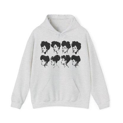 Retro Faces Hoodie