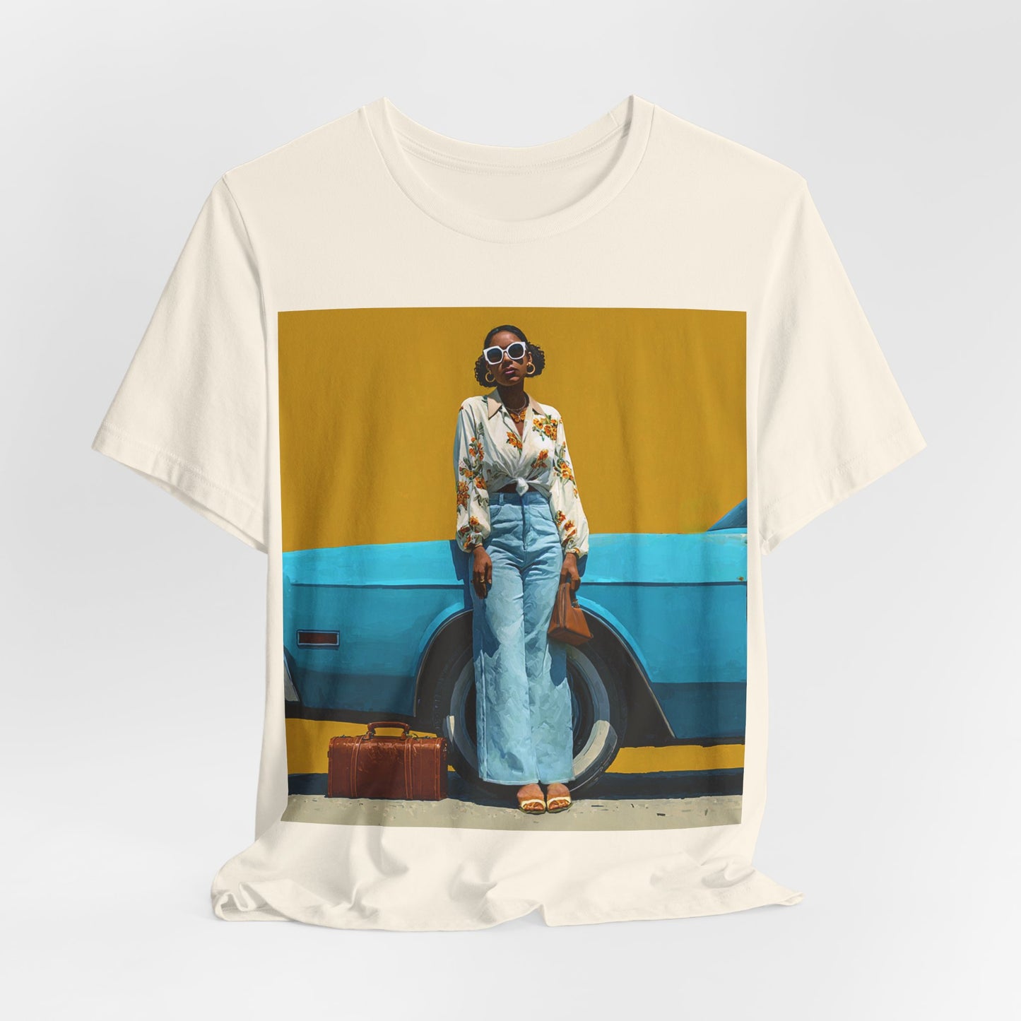 Retro Blue Classic Shirt