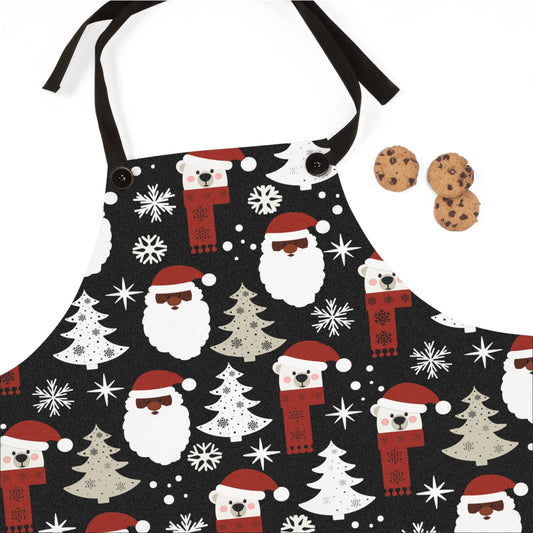 Santa Holiday Apron