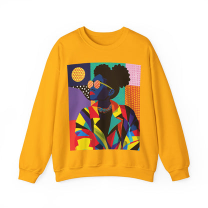 Colorful Woman Sweatshirt