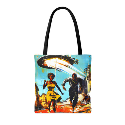 Alien Invasion Tote Bag