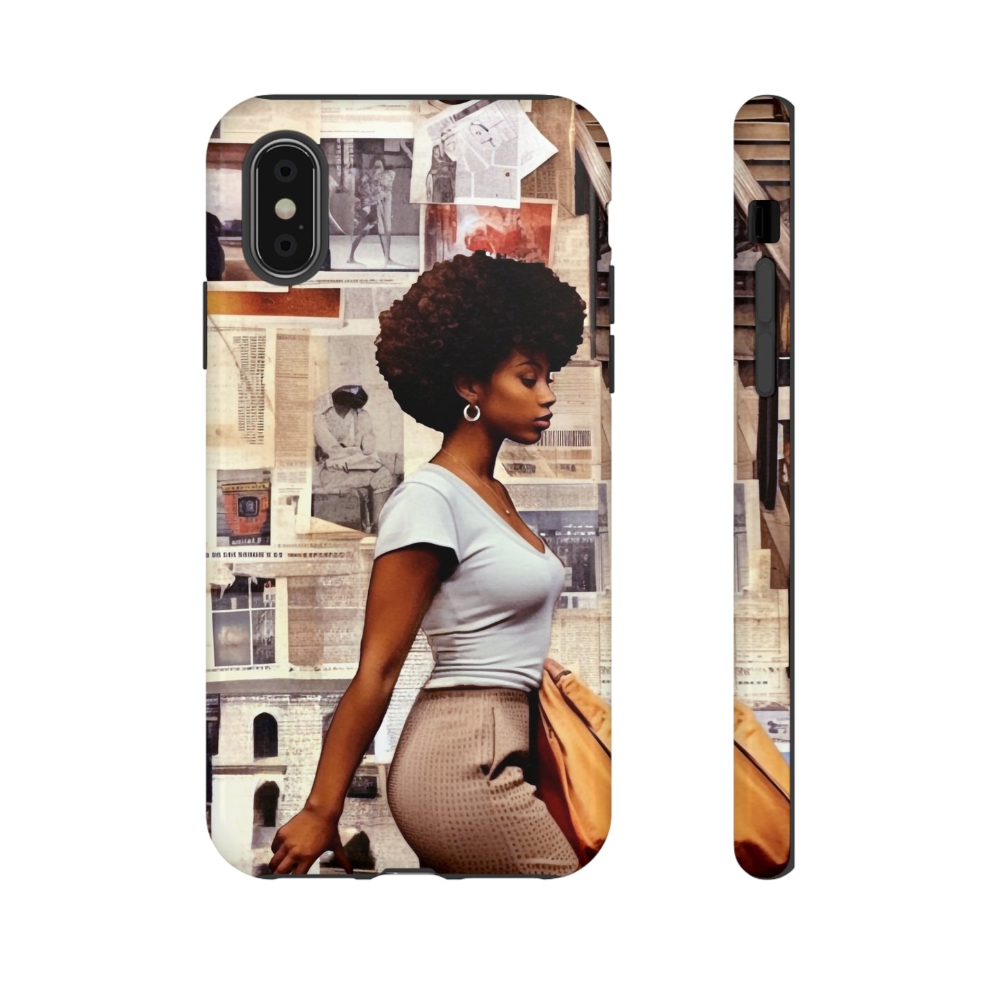 Afro Walk Phone Case