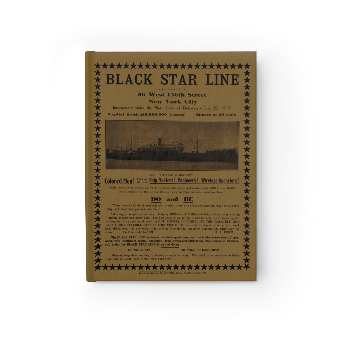 Black Star Line Journal