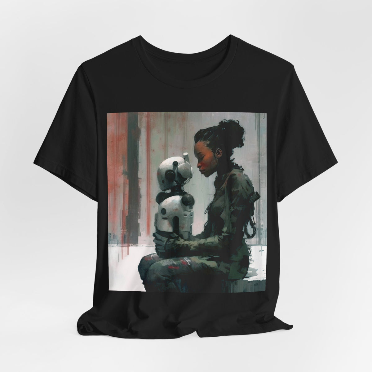 Girl with Bot Shirt