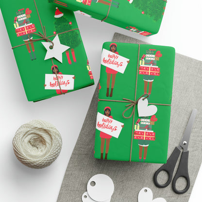 Christmas Tree Wrapping Paper