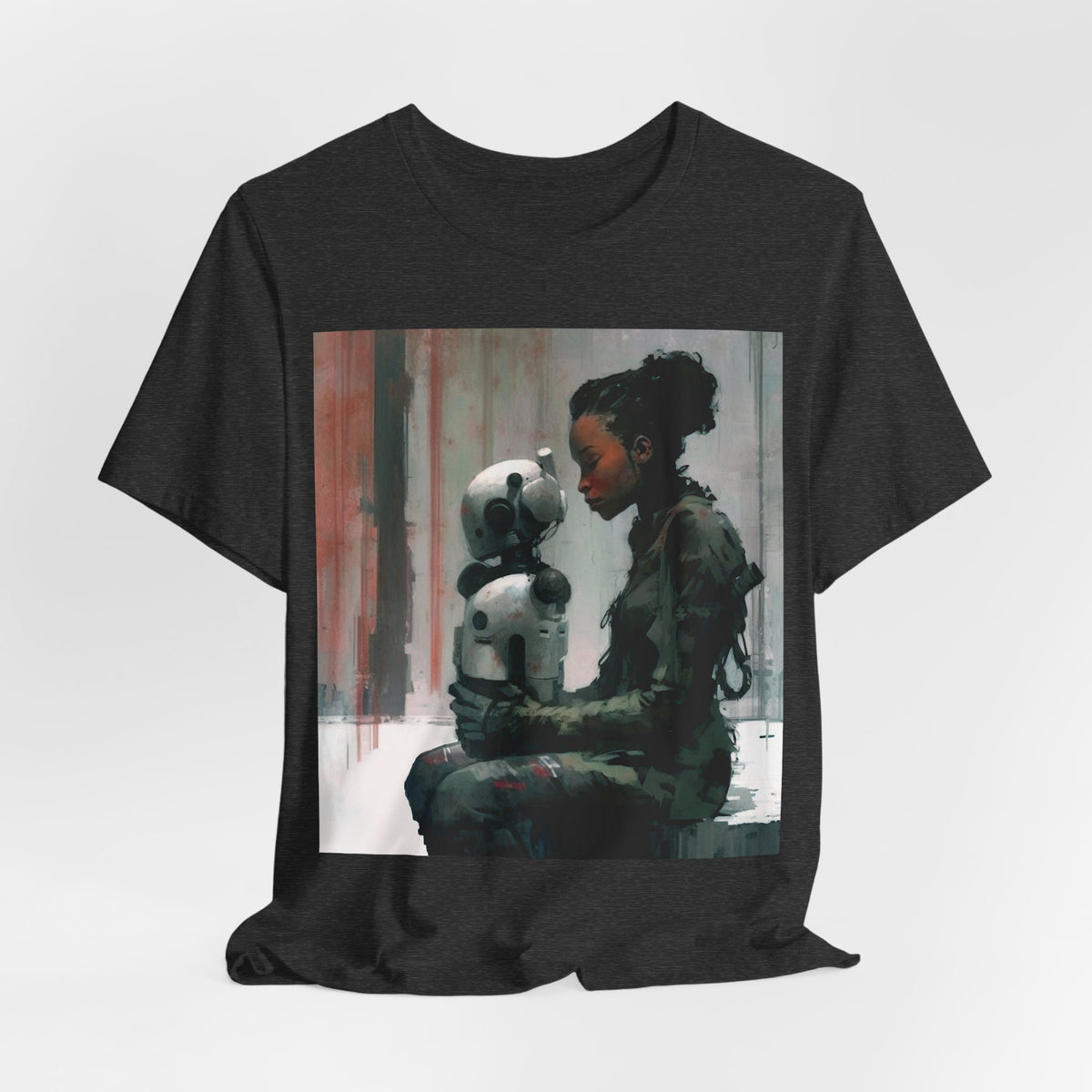 Girl with Bot Shirt