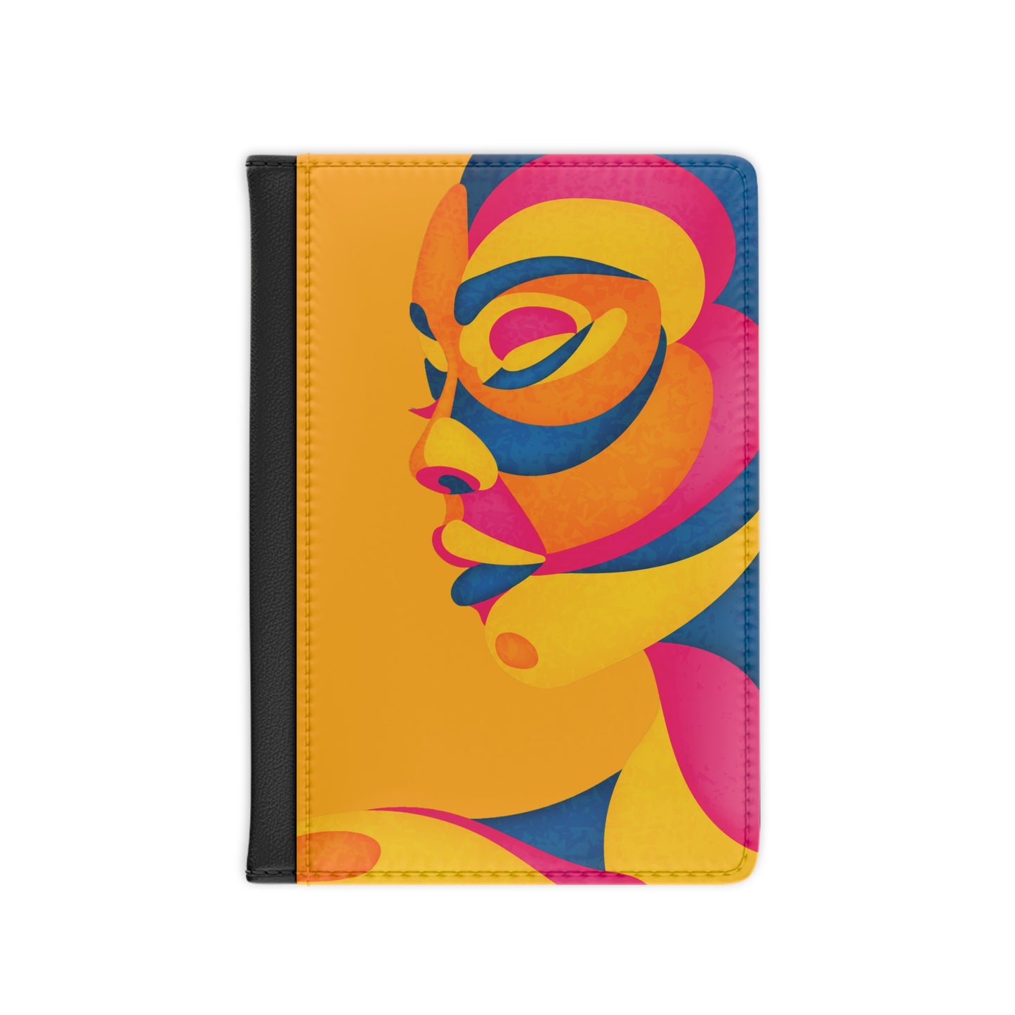 Colorful Face Passport Cover