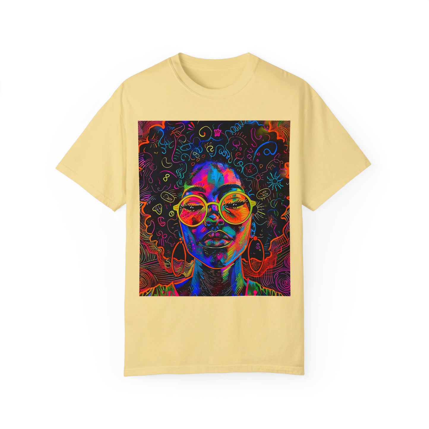 Afro Glow Shirt - Comfort Colors