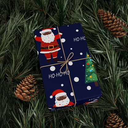 Santa Ho Ho Ho Wrapping Paper