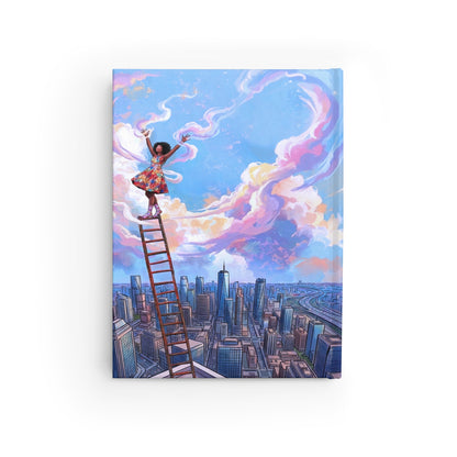 Afro Woman on Ladder Journal