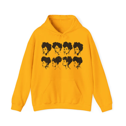 Retro Faces Hoodie