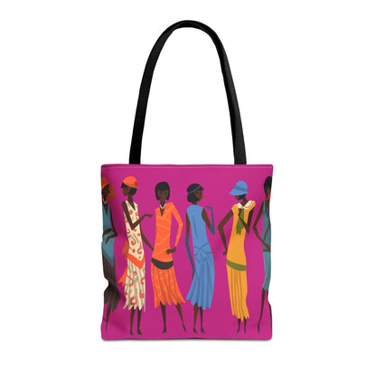 1920s Fashion Tote Bag - Afrocentric Art by The Trini Gee