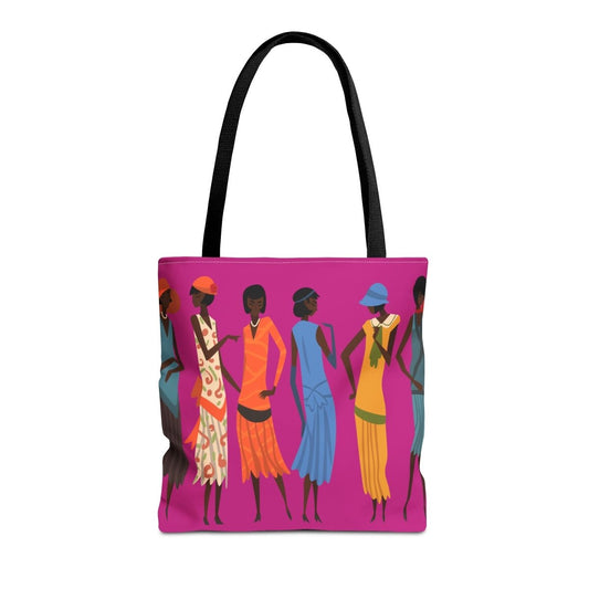 1920s Fashion Tote Bag - Afrocentric Art by The Trini Gee