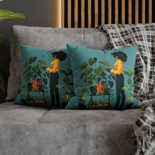 Plant Woman Pillow