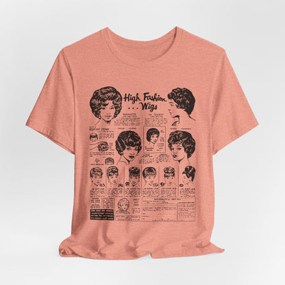 Vintage Wig Ad T-shirt