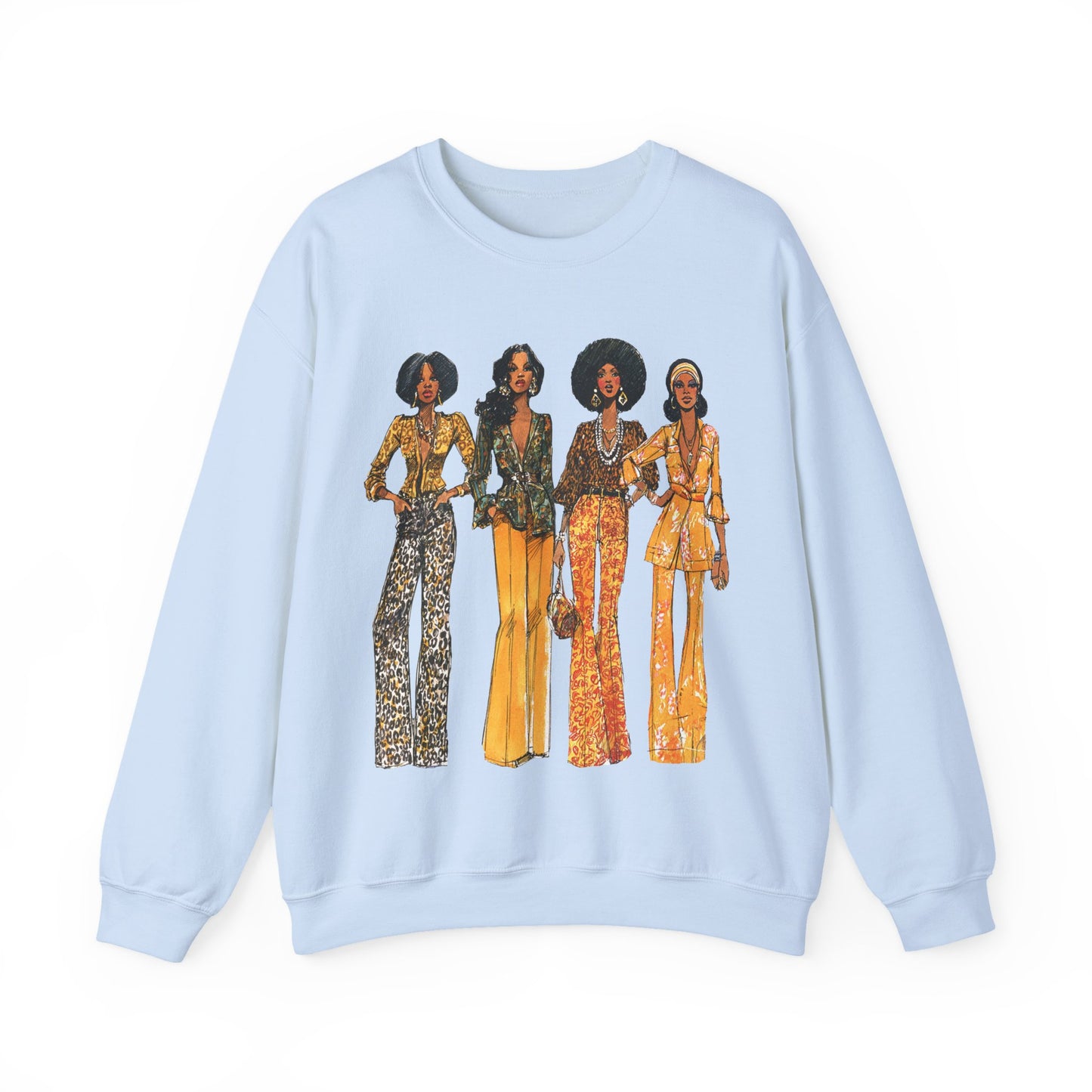 70s Animal Prints Sweatshirt