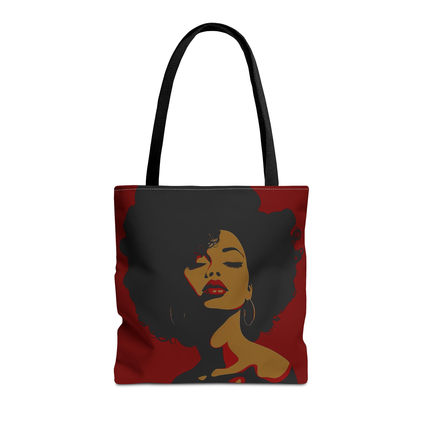 Afro Lady Tote Bag