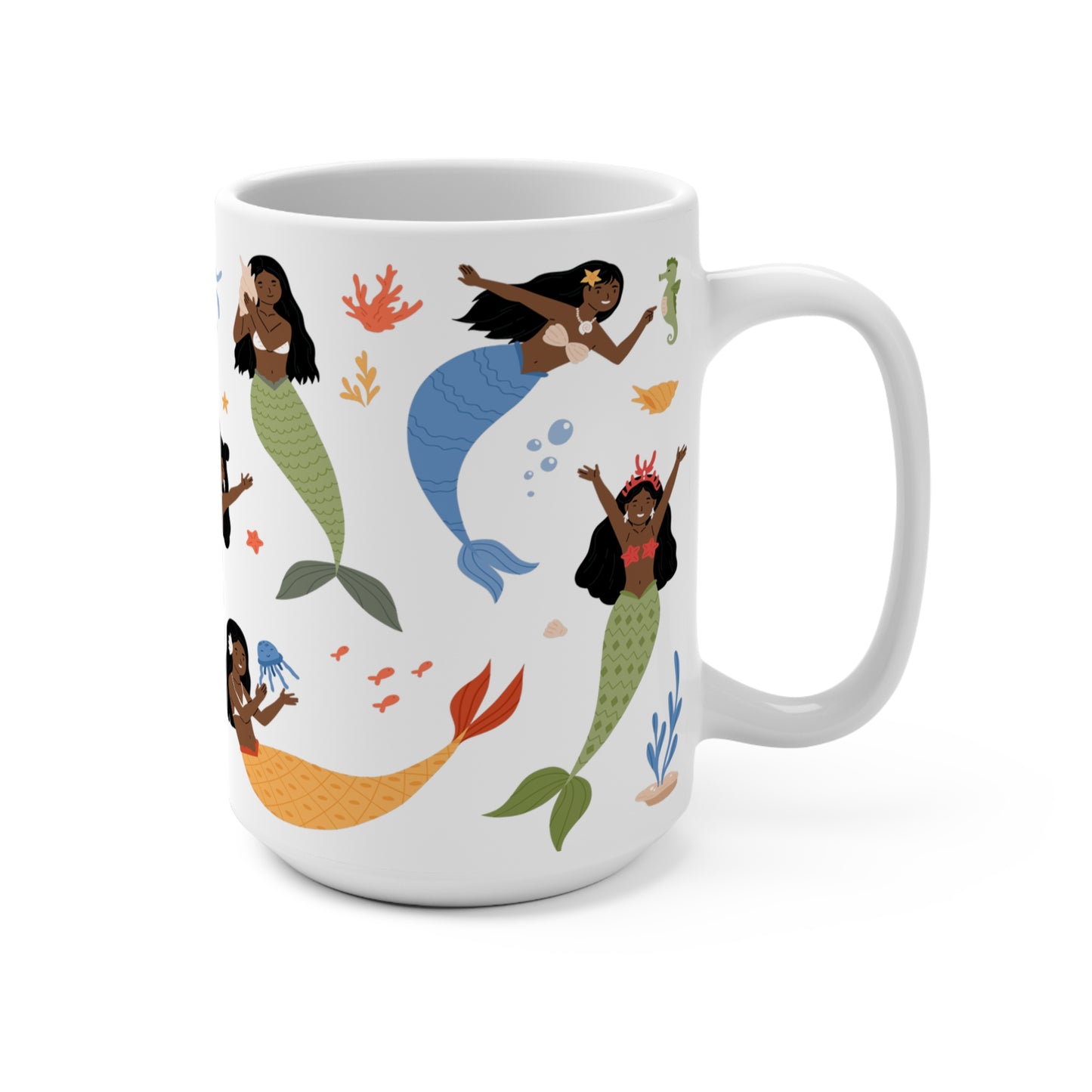 Black Mermaids Mug