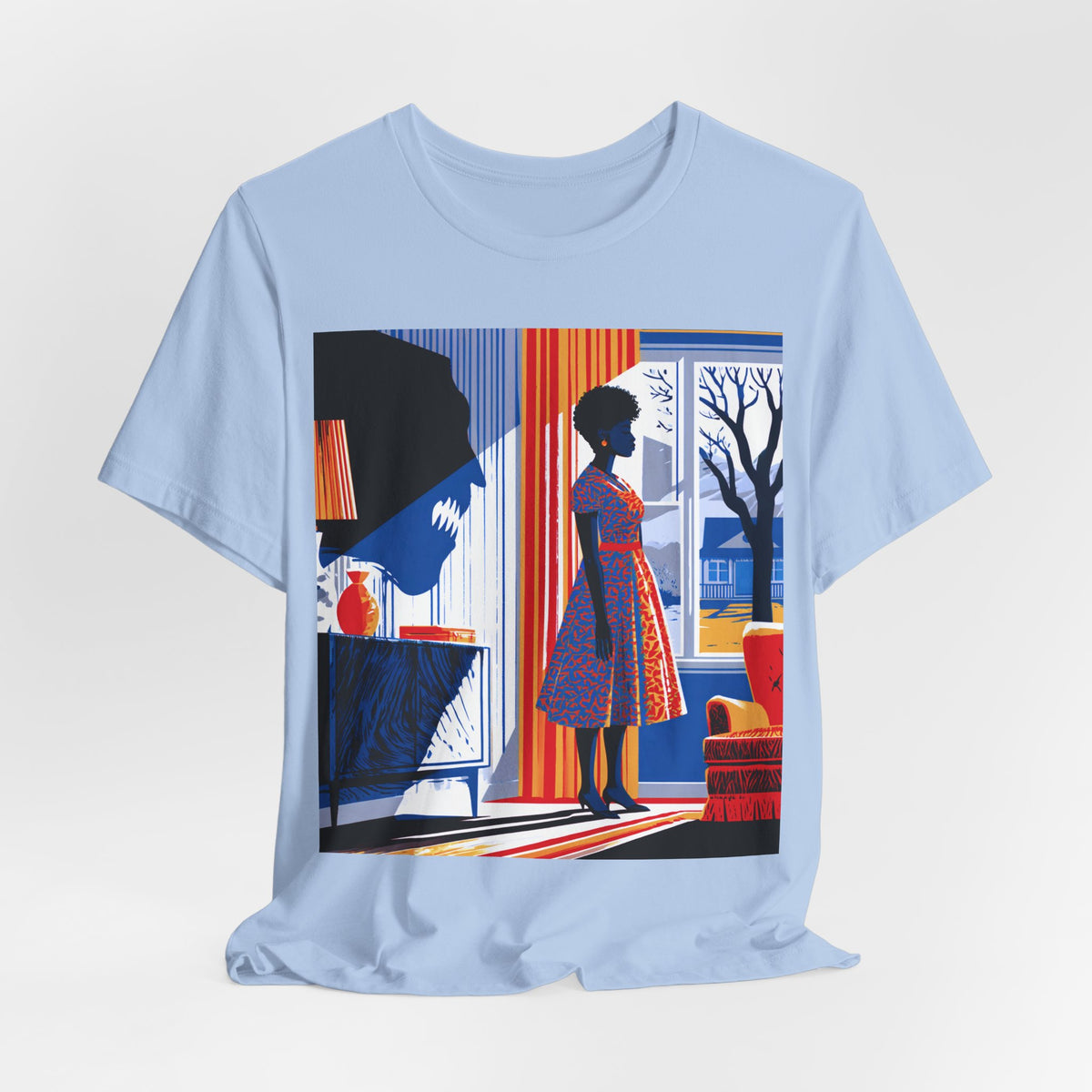 Black Horror Graphic Shirt