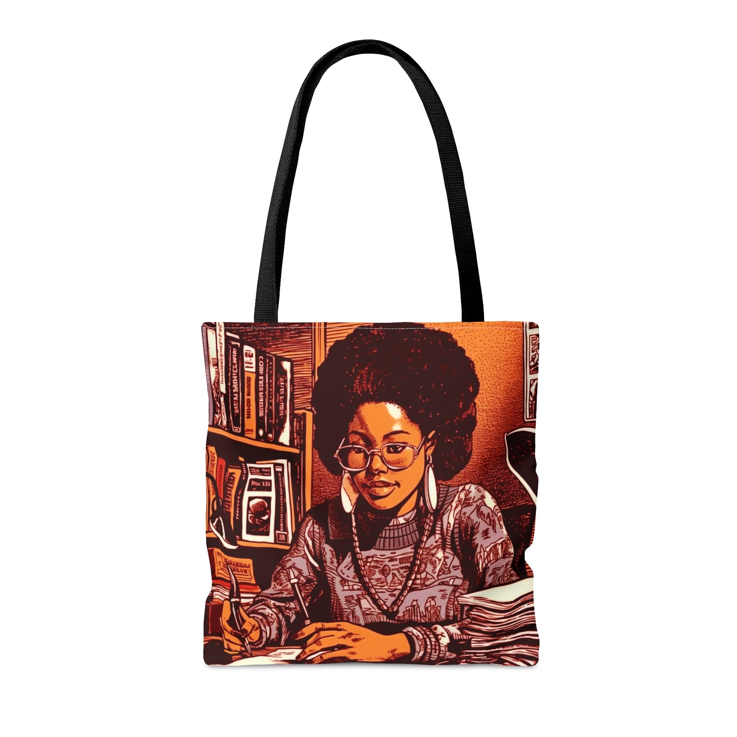 Afro Scholar Tote Bag