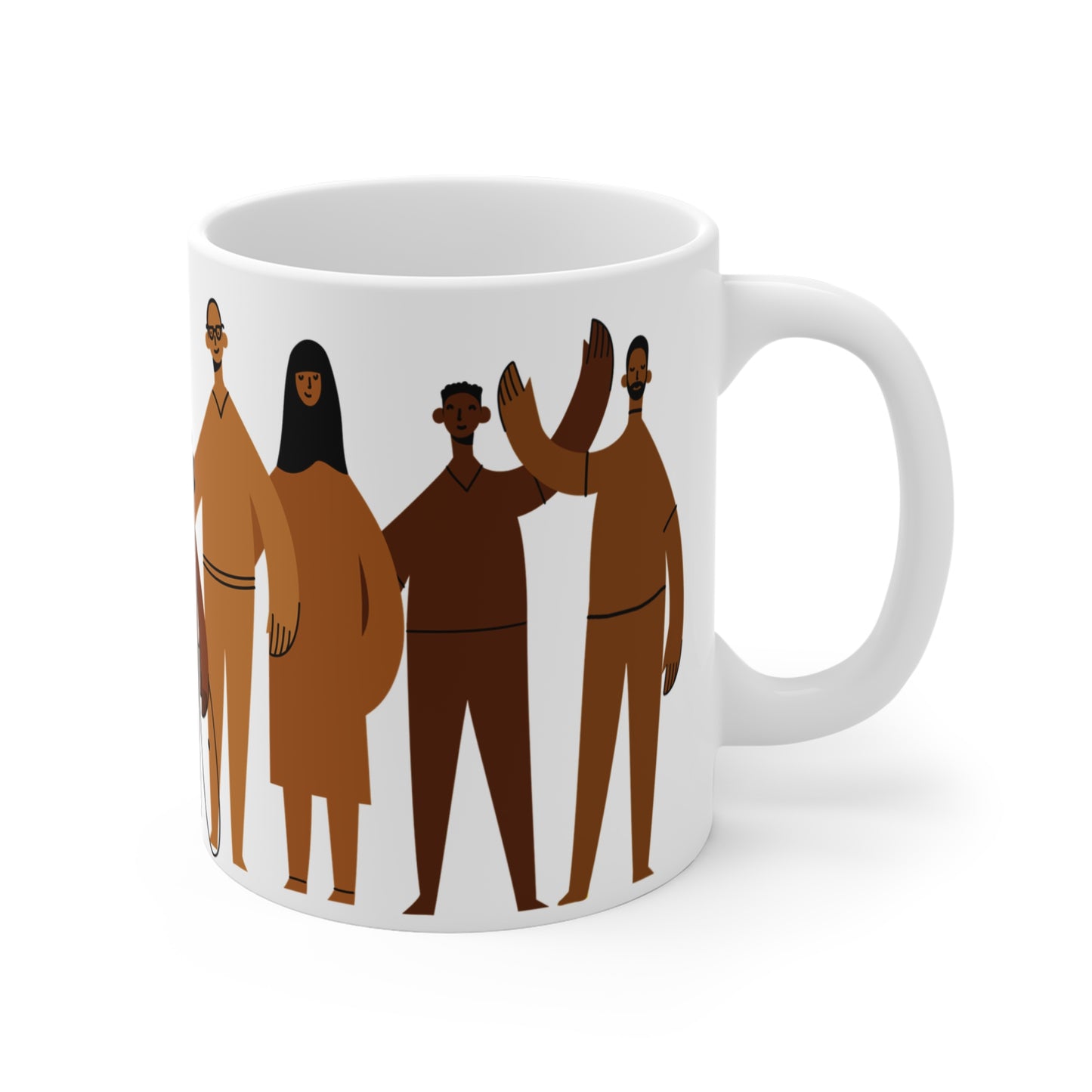 Brown People Mug