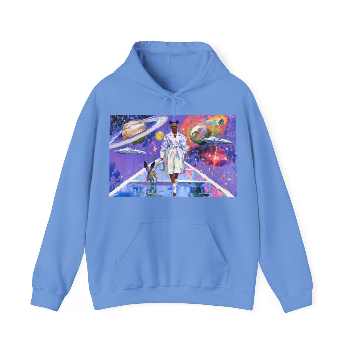 Afrofuturist Spacewalk Hoodie