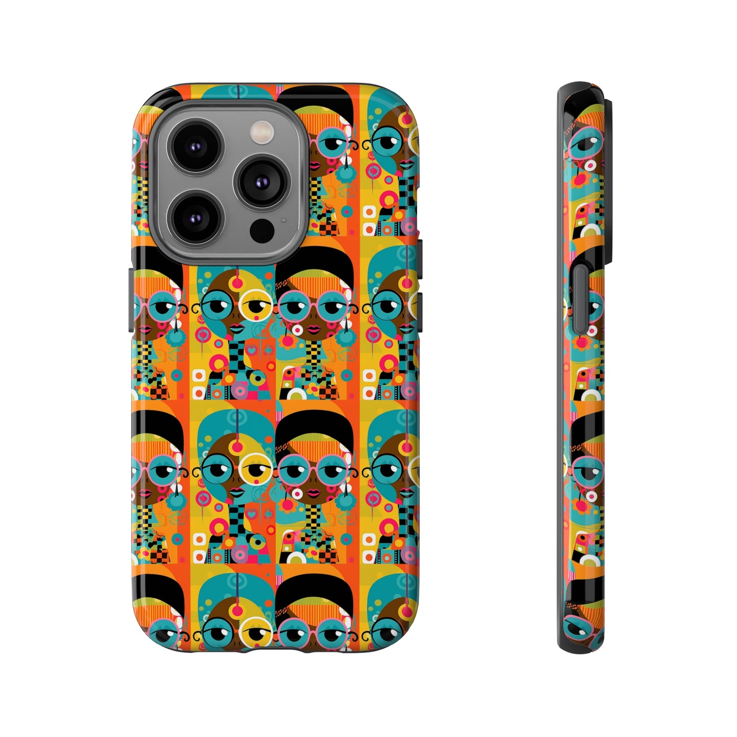 Abstract Duo Phone Case