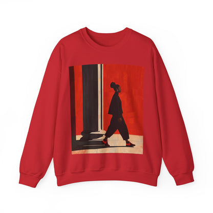 Red Walk Sweatshirt