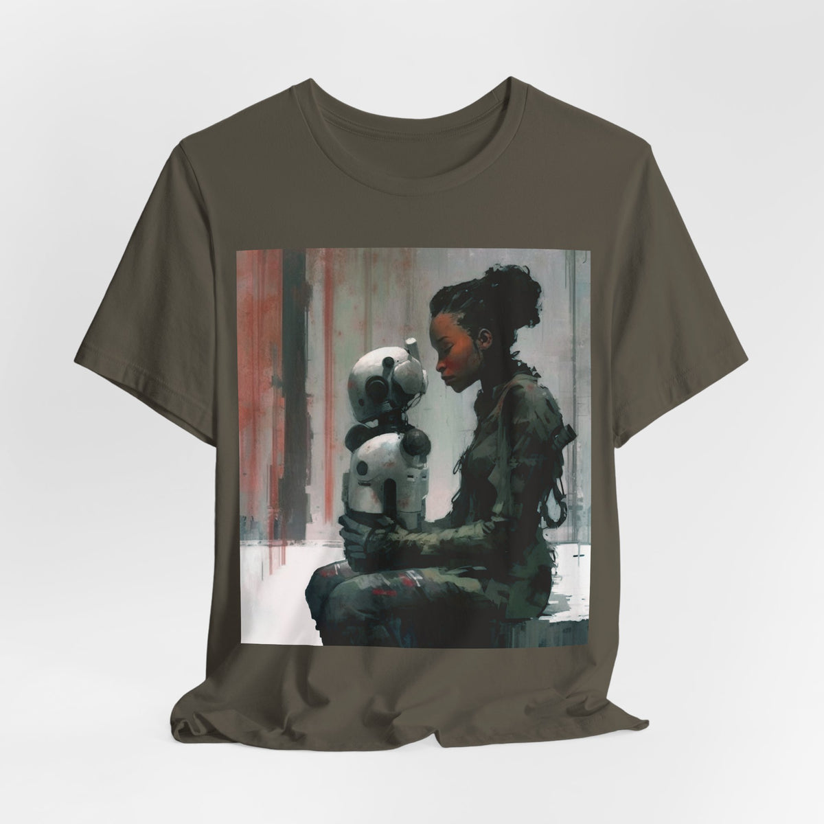 Girl with Bot Shirt