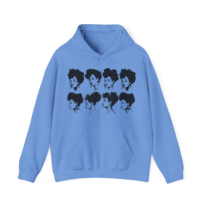 Retro Faces Hoodie