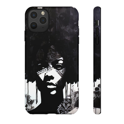 Afro Stencil Phone Case