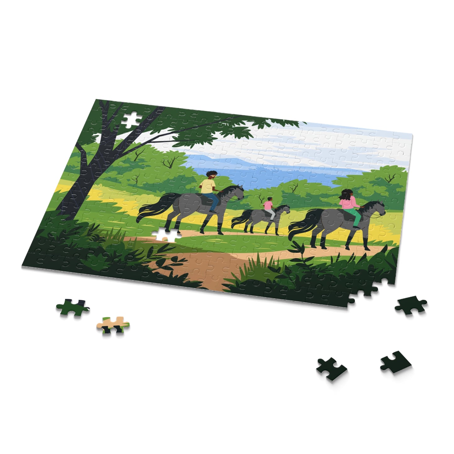 Horseback Riding Puzzle