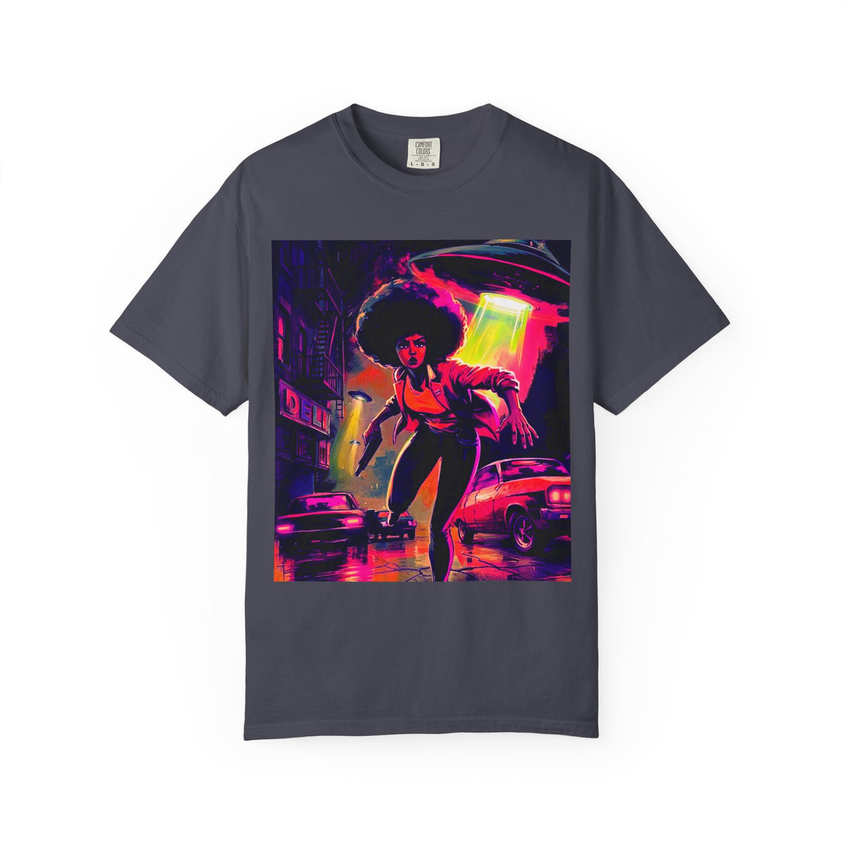 Afro Futuristic Runner T-Shirt