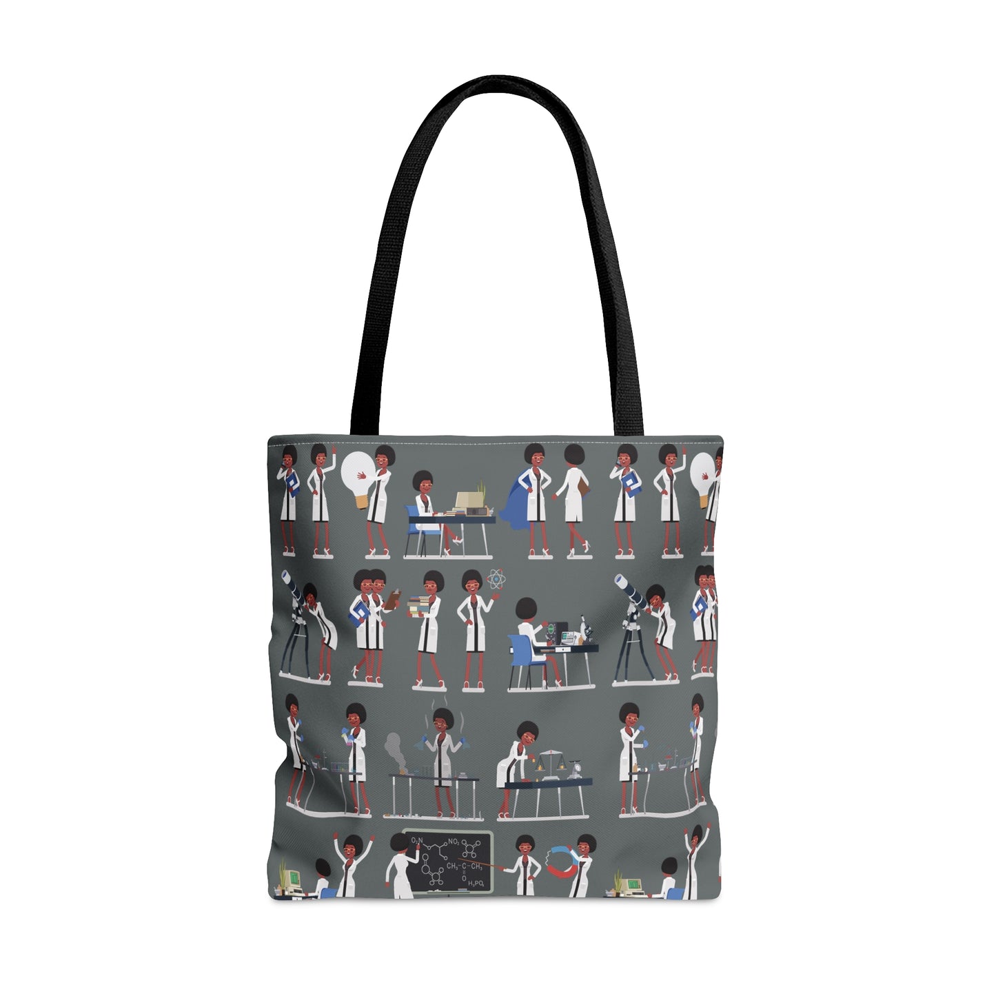 Black Scientist Tote Bag