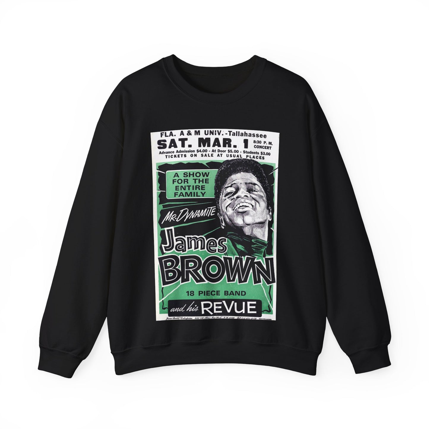 James Brown Concert Sweatshirt