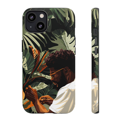 Man with Plants Phone Case