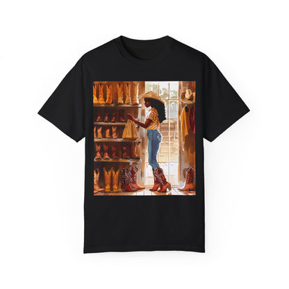 Cowgirl Shopping Shirt - Comfort Colors