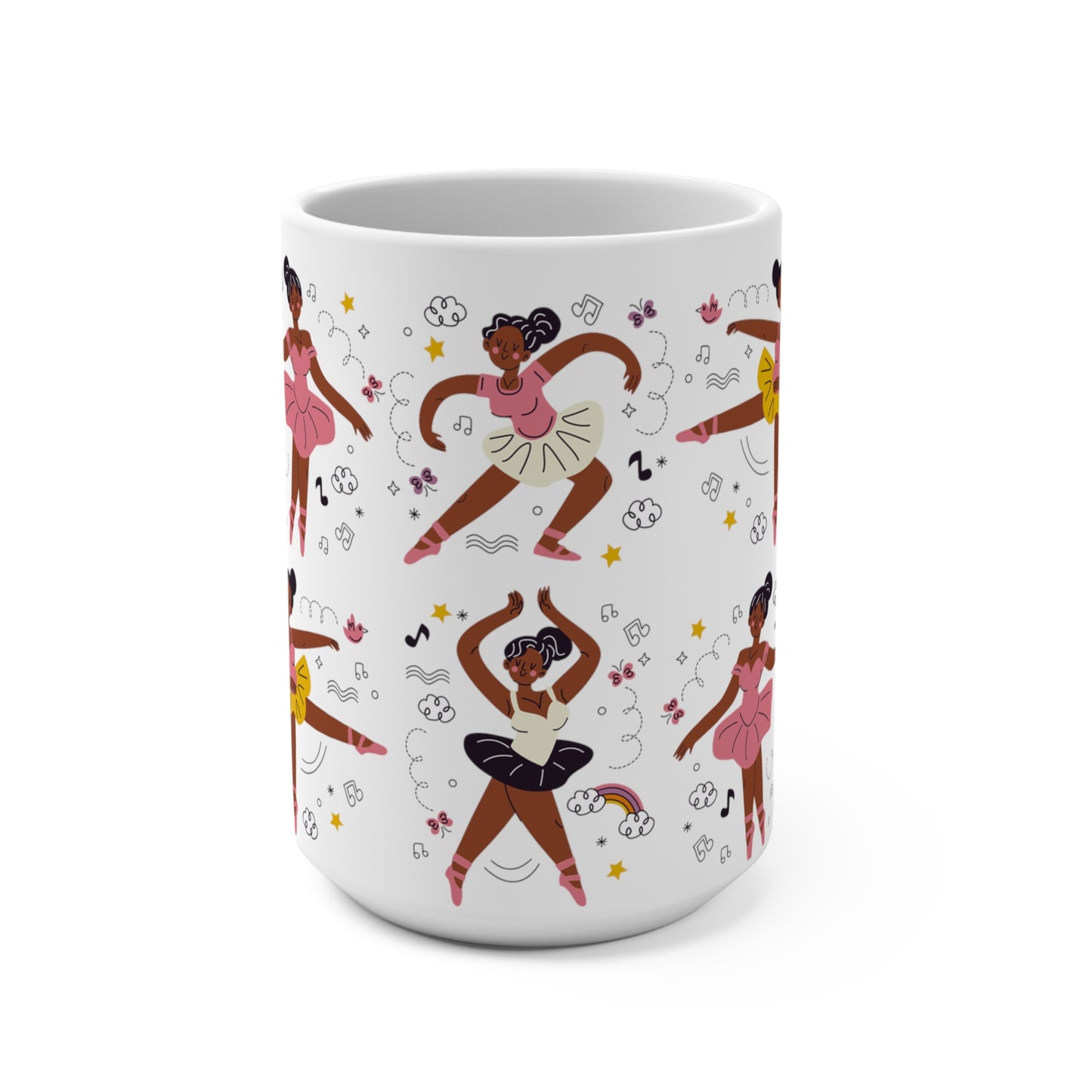 Ballerina Cartoon Mug