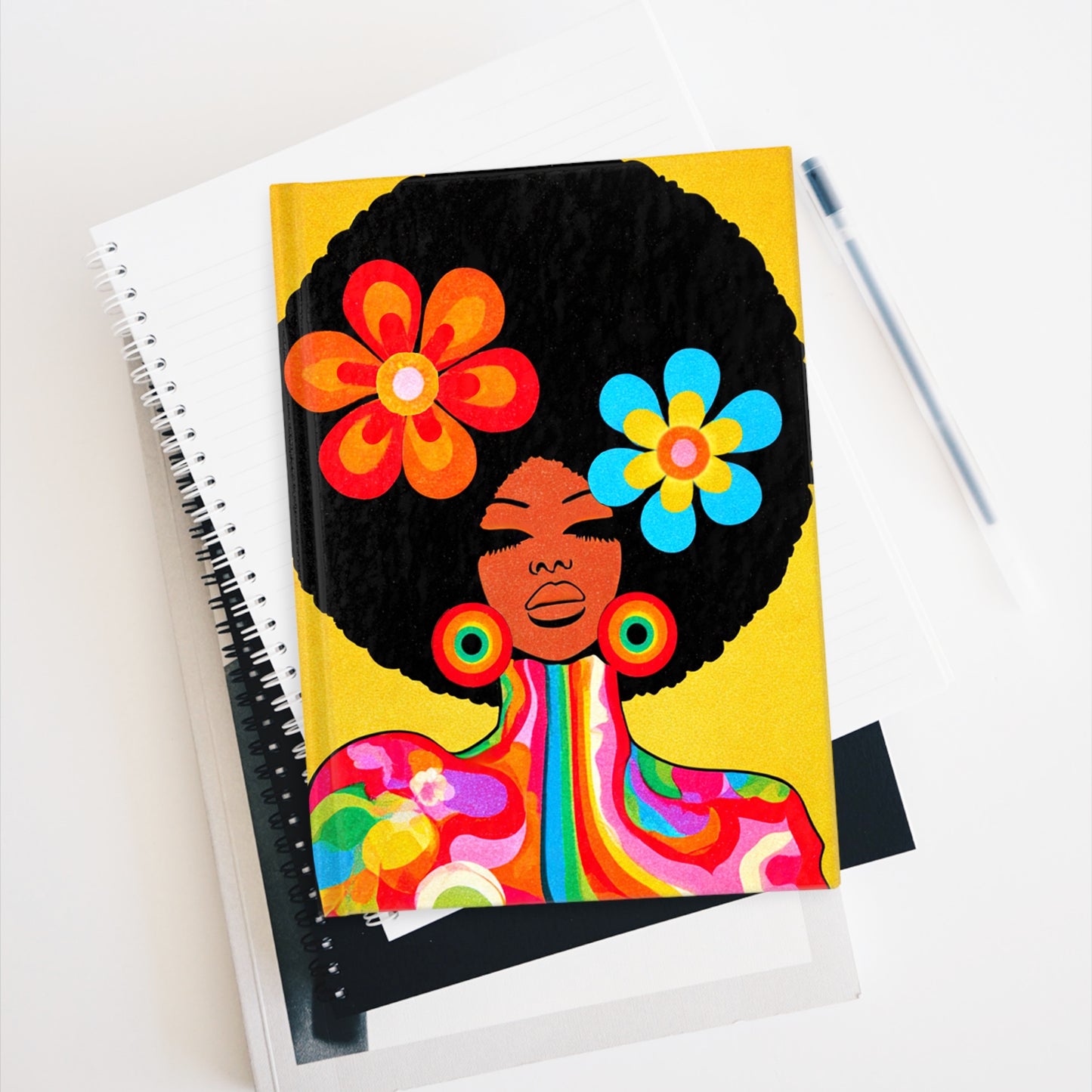 Afro Flower Power Journal