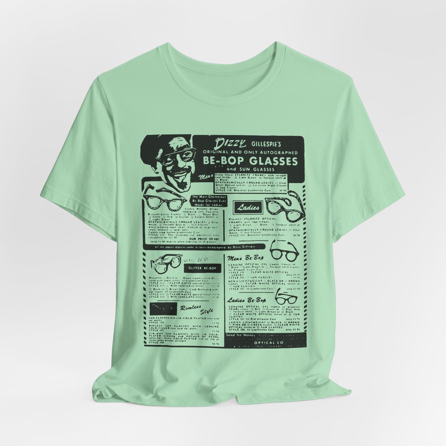 Dizzy Be-Bop Ad Shirt