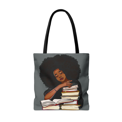 Afro Reader Tote Bag