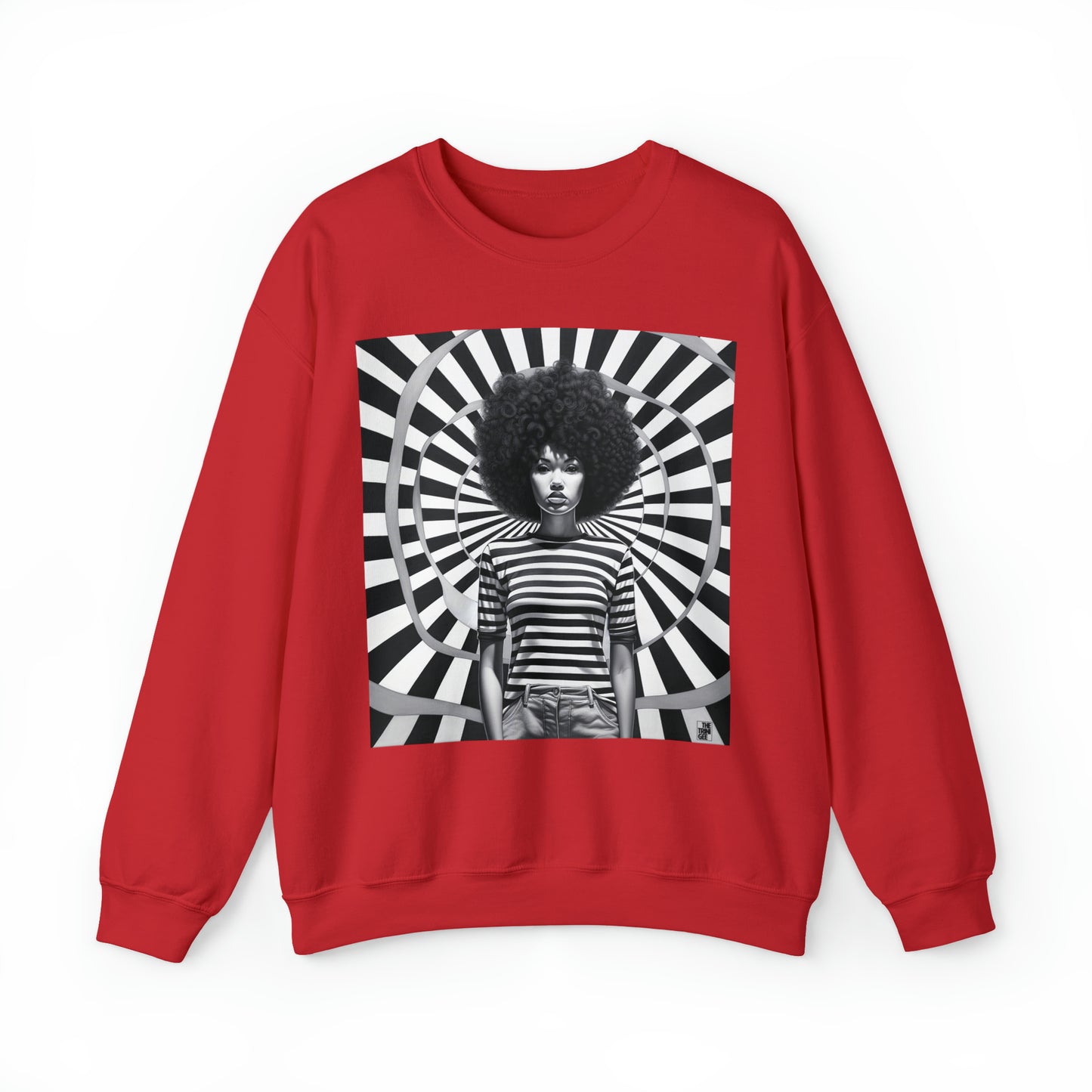 Afro Optical Illusion Sweatshirt